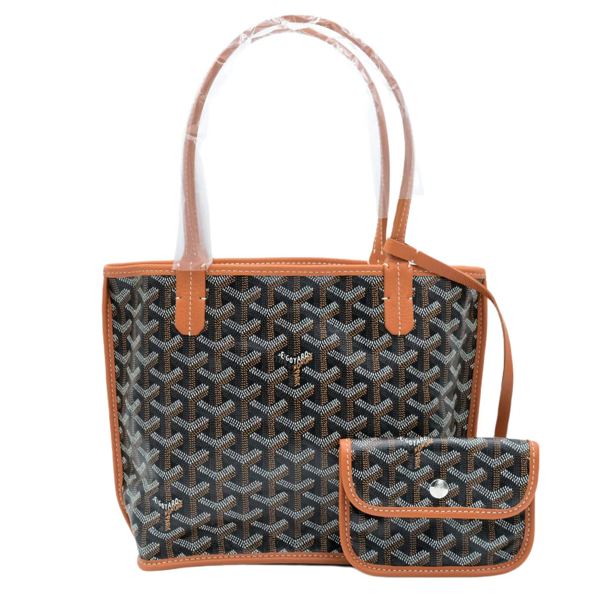 Goyard -Anjon Mini Bag - Black & Tan