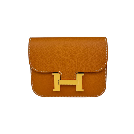 Hermes Constance leather handbag