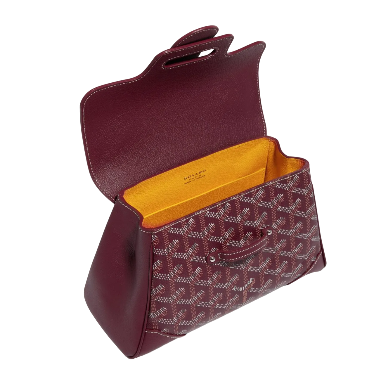 Goyard -Saïgon Souple Mini Bag- Burgundy