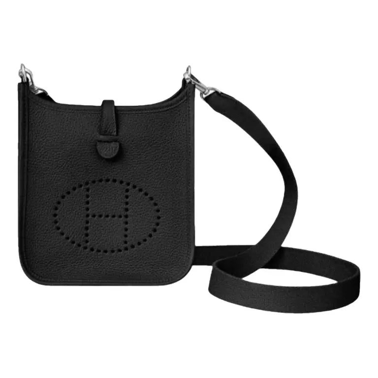 Hermes Mini Evelyne leather -BLACK