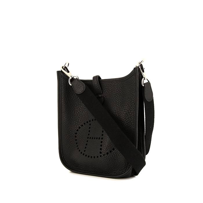 Hermes Mini Evelyne leather -BLACK