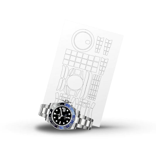 Rolex GMT Master II Oyster "Batman" -40MM- Protection Sticker