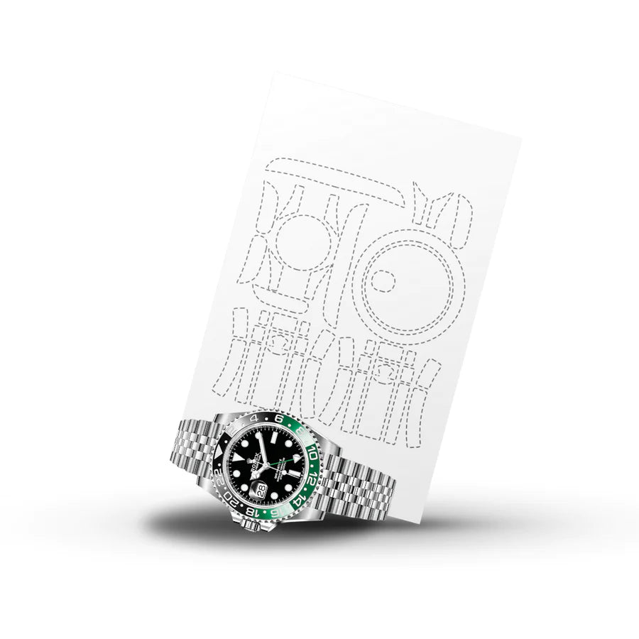 Rolex GMT Master II Jubilee -"Sprite"-40MM- Protection Sticker